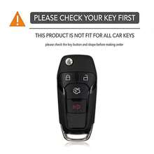 Silicone Car Remote Control Keyless Entry Fob Case Cover Key Holder For Ford Fusion Ka GM 2020 2014 2015 2016 2018 - black - View 4