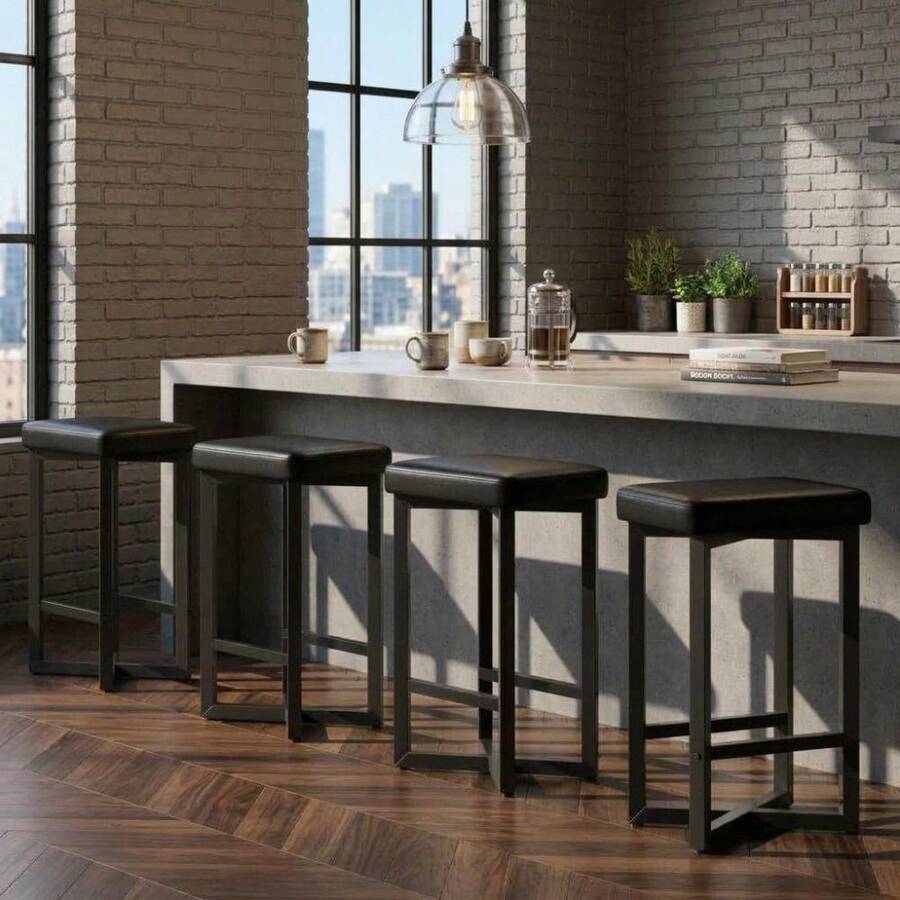 Barstools - Black - View 1