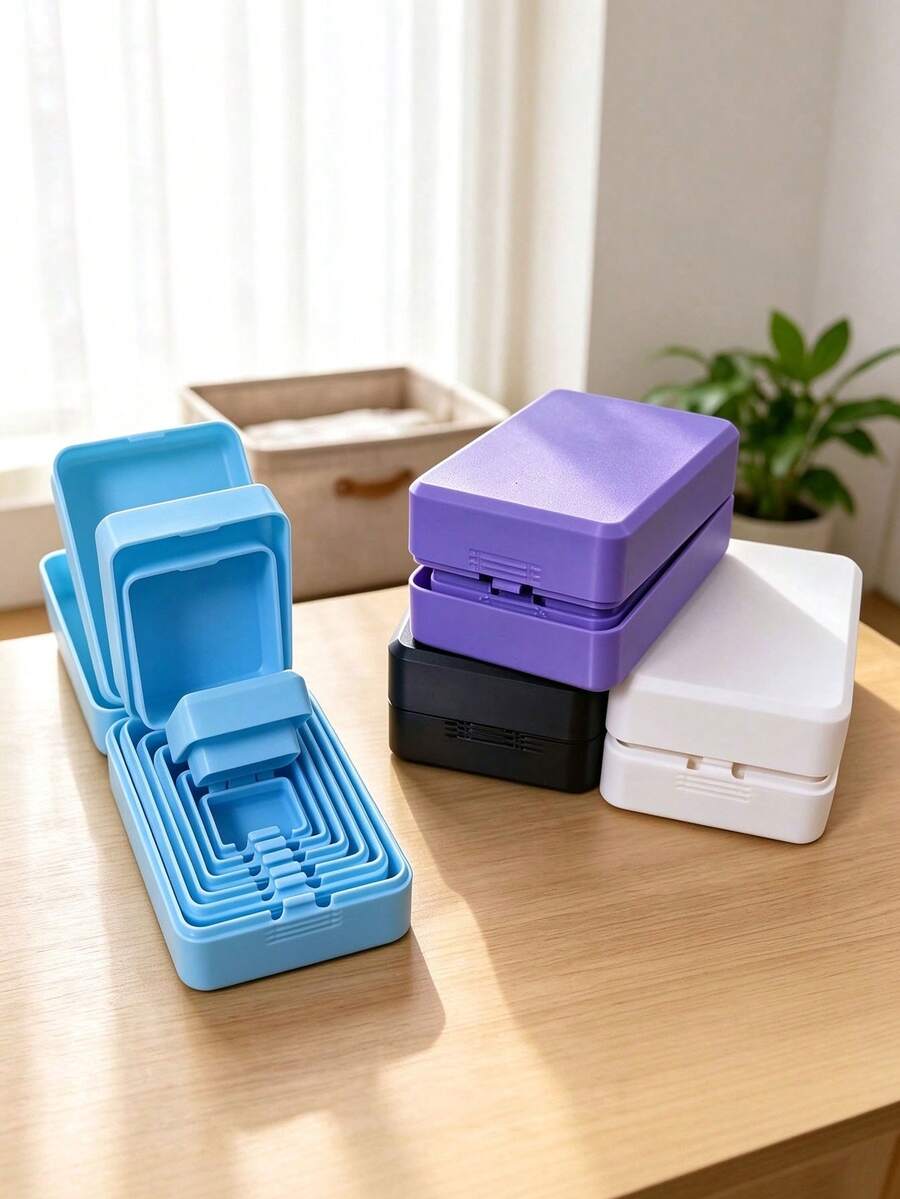 Fun Nested Surprise Ring Gift Box, Stackable Prank Gift Box, Multi-Layer Jewelry Box, Suitable For Proposal, Birthday, Halloween, Christmas - Multicolor - View 1