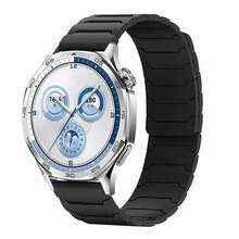 22mm Magnetic Silicone Watch Band, Compatible With Huawei Watch GT5 GT4 3 46mm And Balance - 22mm - View 12