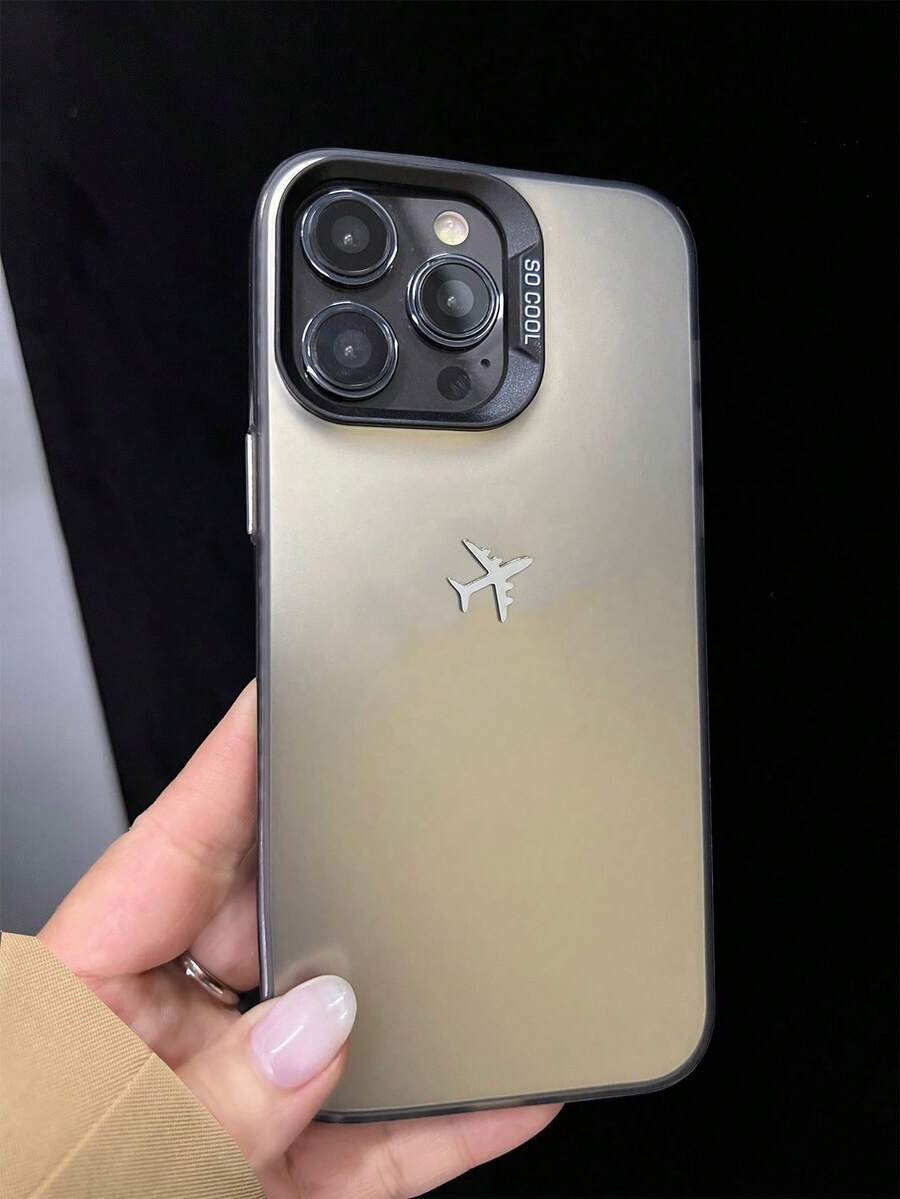 1件 IMD 大框飛機貼紙手機殼保護套,適用於 iPhone 7 8 7Plus 8Plus X XS XR XSMAX 11 11PRO 11PROMAX 12 12PRO 12PROMAX 13 13PRO 13PROMAX 14 14PRO 14PROMAX 15 15PRO 15PLUS 15PROMAX 16 16Pro 16Plus 16Promax 系列 - 彩色 - 查看 1