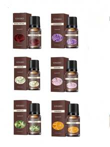 Essential Oil Set, Suitable For Aromatherapy Diffusers, Summer Essential. Diffuser Stones, Wooden Diffusers, Long-Lasting Fragrance, Natural Freshness, Suitable For Hotel, Home Bedroom Decor, Home Gatherings - View 7