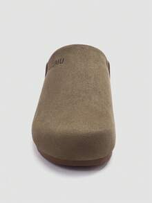 Boken Soft Cork Slippers Premium Fashion Outdoor Warm - Khaki - View 6