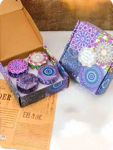 1/4/6/12pcs Plant Soy Wax Dried Flower Scented Candle Gift Set, Soy Wax Jar Candles Aromatherapy Candles, Create Romantic Atmosphere, Suitable For Wedding, Holiday Or Thank You Gifts, Perfect Decoration For Home And Bedroom Spaces, Wedding Decor, Ramadan Gift - Tinplate Can - View 18
