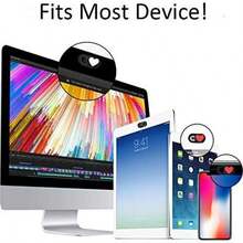 3 miếng che webcam hình trái tim, miếng dán bảo mật điện thoại - phù hợp cho laptop, máy tính để bàn, máy tính, điện thoại thông minh, bảo vệ quyền riêng tư và bảo mật của bạn, miếng dán bảo mật tự dính chắc chắn, phụ kiện điện thoại, quà tặng lãng mạn cho bạn bè - Trái tim ba màu - Xem 4