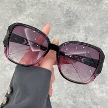 WSZ Kacamata Fashion Gradien Poligonal Baru dengan Desain Geometris Berongga, Cocok untuk Berbagai Aktivitas Seperti Perjalanan Sehari-hari, Mengemudi, dan Liburan di Pantai - 15001 - View 7