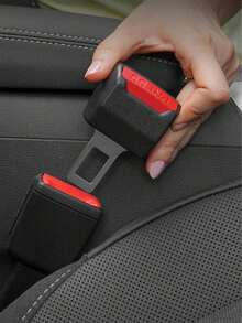 1pc/2pcs Car Seat Belt Extension Limiter With Snap-In Buckle, Universal Anti-Loosening Tension Adjuster - Multicolor - View 4