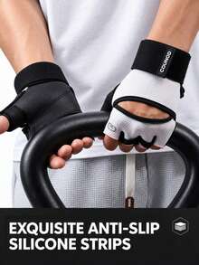 Sports Half Finger Gloves With Wrist Strap Bike Cycling Gloves For Women Men Gym Gloves For Weightlifting Training Pull Up Hiking Training Outdoor Exercise Workout Equipment For Home Yoga Pilates Eessentials Accessories Weight Loss - Multicolor - View 8
