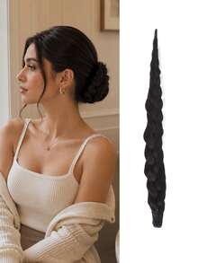 Self-Winding Bun Wig Hair Tie, Magic Wand Braid, Creates An Elegant Updo, A Stylish Hair Accessory Suitable For Women's Everyday Wear And Parties. - Multicolor - View 9