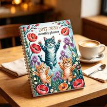 Latest 2027-2030 Date Planner - 4-Year Plan A5 Spiral Notebook - Multicolor - View 12