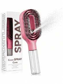 2-In-1 Spray Hair Brush, Styling Brush With Directional Spray Function, Can Be Used On Wet Hair And Eliminate Static, No Spray Bottle Needed, Perfect Hair Care Gift - Multicolor - View 14