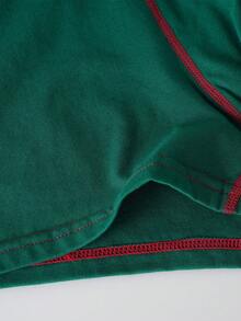 Norcotton 4pcs Pure Cotton Boxer Shorts Christmas Color Underwear - Multicolor - View 4