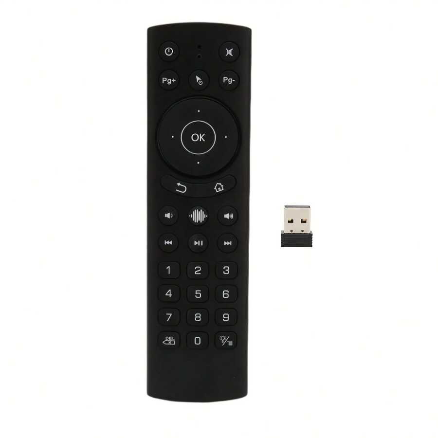 New G20BTS Plus Wireless Bluetooth Voice Backlit Remote Control, Supports 2.4G USB Gyroscope Infrared Learning, Suitable For Android TV Box - View 1