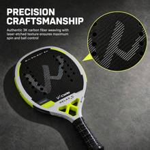 3K Carbon Fiber Lightweight Plate Tennis Racket, With Carrying Bag, Suitable For Beginners And Intermediate Players - Multicolor - View 11