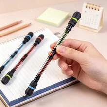 Spinning Pen For Beginners Students, Stress Relief Pen, Competition Spinning Pen, Creative Pen, Viral Style, Full Needle Tube Neutral Pen, Develop Intelligence, Beginner Spinning Pen, Replaceable Refill, Creative Stress Relief Pen, Random Color - A - View 4
