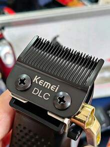 Kemei 2373 Electric Hair Clipper Original Replacement Blades, Clipper Blade Accessories, Haircut Blade, DLC Blade, Electric Trimmer, Powder Metallurgy Blades - Black - View 3