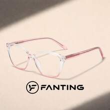 FANTING Women Glasses Cat Eye Clear Lens Frames, Men Glasses Black Full Rim Fashion Eyeglasses - TR26013 - View 15