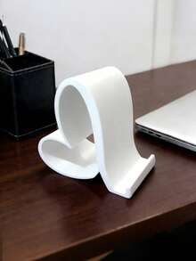 1pc Creative Heart-Shaped Tablet Stand, Perfect For Home, Office And Party Table Decoration & Storage. Suitable For Birthday, Holiday, Wedding, Bride, Bridesmaid And Bachelorette Party. No Power Required. - Multiple Styles - View 11