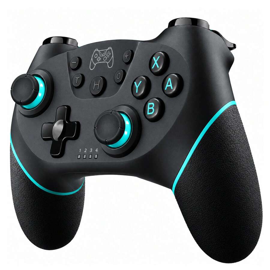 A Wireless Controller Compatible With The Switch, Switch 2, Switch OLED, Switch Lite, And PC. Features Include Console Wake-Up Functionality, A 550 MAh Battery, Hall-Effect Joysticks, Dual Vibration Motors, A 6-Axis Gyroscope, And Turbo Mode. - View 1