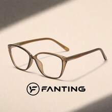 FANTING Women Glasses Cat Eye Clear Lens Frames, Men Glasses Black Full Rim Fashion Eyeglasses - TR26013 - View 8