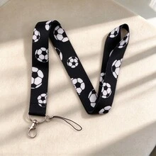 Tali Gantungan Motif Lucu, Tali Leher Motif Dinosaurus, Sepak Bola, Kartu Poker, Tali Gantungan Ponsel, Tempat Kartu Identitas untuk Sekolah, Kerja, Kantor, Hadiah Menarik - MultiWarna - View 5