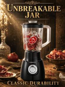 SOKANY Multifunctional Juicer, Blender, Grinder, Meat Grinder, With Grinding Cup, Multifunctional, Stainless Steel Blades, Fast Juicing, Meat Grinding, Juicing, Coffee Grinding, 1.6L Large Capacity, 2-Speed Adjustable, Easy To Clean And Store, Suitable For Home Use. - Black - View 9