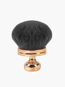 1pc 75/85mm Wide Kabuki Body Makeup Brush, Large Dense Foundation Powder Brush, Wet & Dry Use, Suitable For Legs, Back, Face, Body Contour, Contouring, Concealing, Blushing, Bikini Beach Glow Makeup, Creating Smooth Flawless Bronze Tan/Sunscreen/Self-Tanning Cream Application - Multicolor - View 20
