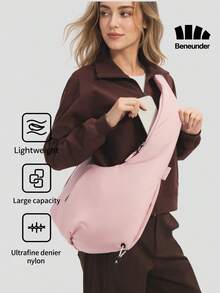 Beneunder Portable Crossbody Soft Bag LC010 - Cherry Blossom Pink - View 1