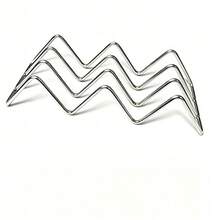 Wave-Shaped Soap Dish Storage Racks, Bathroom Draining Soap Holders, Stainless Steel Kitchen Draining Racks, Countertop Sponge And Cleaning Cloth Storage Near The Sink, Quick Draining, Keeps The Countertop Dry, Can Stably Hold Sponges And Steel Wool - Multiple Styles - View 11