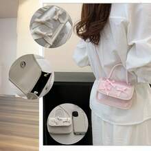 Dompet Koin dan Tas Ponsel Anak Perempuan Terbaru yang Modis, Serbaguna dan Ringan, Tas Selempang Satu Bahu, Tas Tangan dengan Pita yang Lucu - MultiWarna - View 1