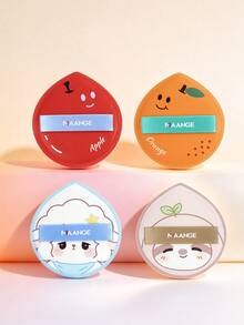 MAANGE 2/4pcs Professional Makeup Sponges, Dual-Use Dry And Wet, Soft And Easy To Apply Makeup, Essential Daily Makeup Tool, Travel-Friendly Portable Design, Reusable Makeup Accessory, Perfect Gift For Girls - Multicolor - View 2