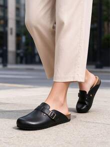 Women Home Slippers - Black - View 2