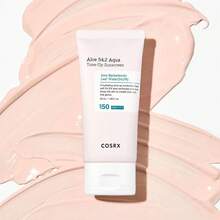 COSRX Aloe 54.2 Aqua Tone-Up Sonnencreme - Pink - View 6
