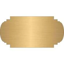 1pc Customized Engraved Plastic Nameplate, Personalized Text Door Sign, Various Shapes Decorative Nameplate, Customized Wall And Door Sign, Metallic Surface, Suitable For Home, Office, Farmhouse Decor, Housewarming Gift, Room Identification Sign; Housewarming Gift, New Home Gift, Office Door Sign, Studio, Salon, Cafe Commercial Signage; Wedding Table Sign, Event Identification, Family Memorial Plaque; Mailbox Label Sign. - Multicolor - View 31