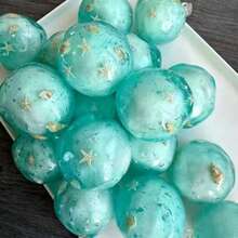 Bola Remas Buatan Tangan Berbentuk Cangkang Bintang Laut Baru, Mainan Ujung Jari dengan Kontrol Suara ASMR, Mainan Remas Pereda Stres Bertema Laut Transparan, Cocok untuk Remaja dan Dewasa, Hadiah Ulang Tahun/Hadiah Natal/Hadiah Kejutan/Hadiah Liburan - MultiWarna - View 6