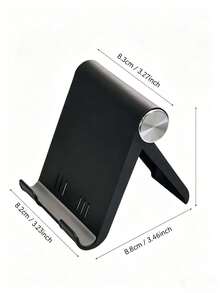 1PC Foldable Portable Phone Stand, Adjustable Angle Desktop Holder, Anti-Slip Compact, Bedroom Decor, Cosas Para El Cuarto, Christmas Gift - View 7