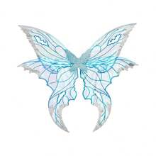 Adult Fairy Tale Style Outfit With Colorful Butterfly Wings, Perfect For Halloween Costume, Theme Party And Stage Performance - Multicolor - View 8