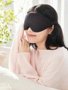 Haus Hana 1/2/3入 超柔軟3D睡眠眼罩 – 100%全遮光旅行眼罩附耳塞 - 彩色 - 查看 1