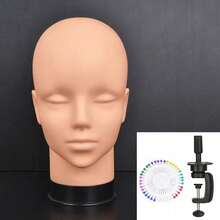 Wig Mannequin Head, Display Mannequin Head, Hairstyle Styling Tool Mannequin Head - View 8