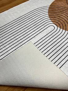 Digitally Printed Non-Slip Washable Runner And Area Rug Suitable For Living Room, Outdoor, Kitchen, Bedroom Carpet, Modern Design | Modern, Scandinavian, Bohemian And Classic Styles | 100% Polyester - Multicolor - View 9