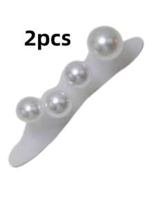 4/2/1pc Pearl Bubble Toe Separators, Round Head Toe Spreading Design, Non-Stick Nail Polish Coating Toe Separators, Portable Nail Art Tool, Suitable For Salon Or Home Foot Care Nail Painting - Multicolor - View 10