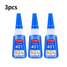 1/2/3 pcs Lem Super 401 Lem Las Listrik Kuat, Lem Perbaikan Sepatu, Agen Las Keramik Logam Plastik, Perekat Universal Serbaguna Cepat Kering - lem super - View 9