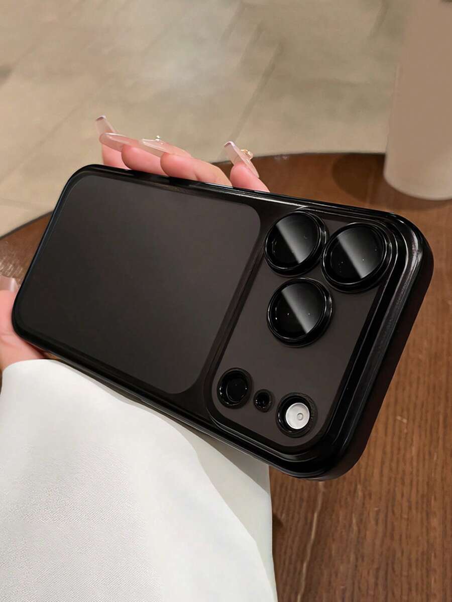 Funda de protección para cámara minimalista de nuevo color mate electrochapado compatible con iPhone 18 Pro Max 18 Pro 17 Pro Max 17 Pro con cubierta trasera translúcida