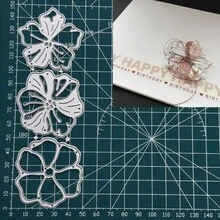 1 khuôn cắt kim loại hoa nhiều lớp, khuôn cắt hoa tinh xảo, phù hợp làm thiệp sinh nhật, scrapbook đám cưới và quà tặng thủ công - Hoa - Xem 2