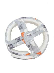 1 pieza Gorro de protección anticaída para bebé, casco de para caminar para niños pequeños, protector de cabeza antichoque para bebés de 8-36 meses, tamaño ajustable, malla transpirable, casco almohada de protección para caminar para bebé - Gris - Ver 8