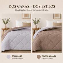 Comforters - KAHVERENGİ-DEVE TÜYÜ - Görünüm 3