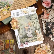 JotBox Vintage Nostalgia Planner Material Gift Pack, Retro Journaling Supplies Set, Ins Style Background Decoration Sticky Notes - Vintage Style - View 6