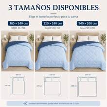 Comforters - NAVY BLUE - View 5