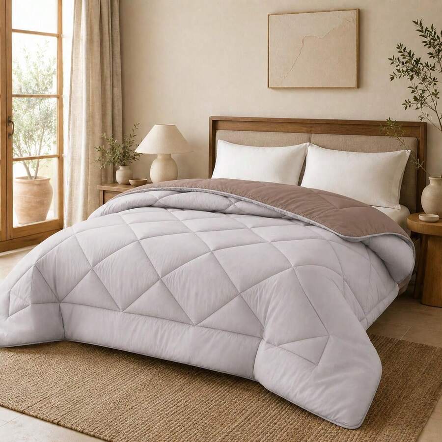 Comforters - KAHVERENGİ-DEVE TÜYÜ - Görünüm 1