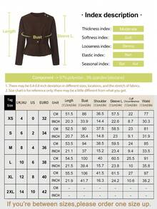 ROSIE POPHUB Women Brown Round Neck Long Sleeve Peplum Jacket, Gold Button Decor Slim Fit Elegant Office Christmas Blazer For Fall Winter - Brown - View 10
